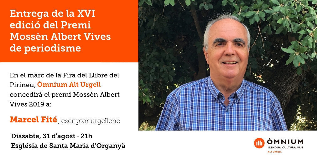 Òmnium Alt Urgell Marcel Fité