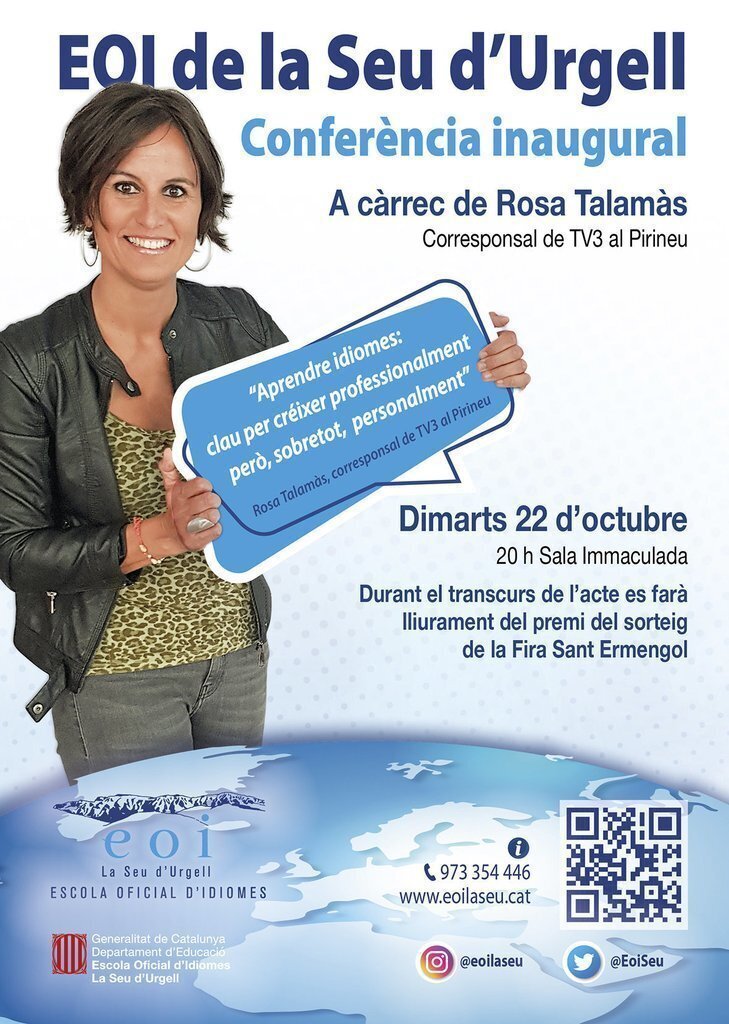 cartell conferencia inaugural curs 19-20