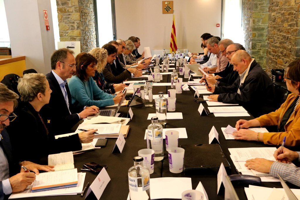 Pla general de la Constitució per a l'estratègia de Dinamització Territorial al Pallars Sobirà a Sort el 31 d'octubre del 2019. (horitzontal)