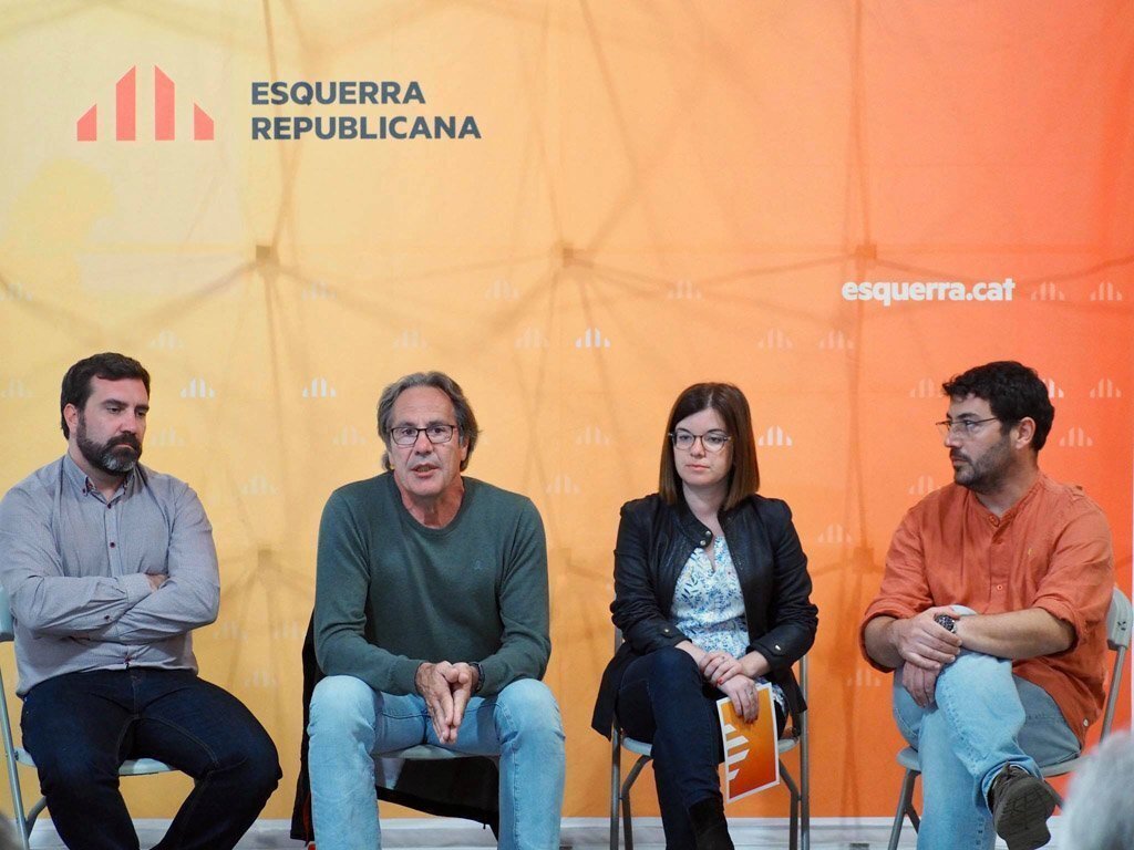 Acte electoral ERC:Foto Ràdio Seu 2