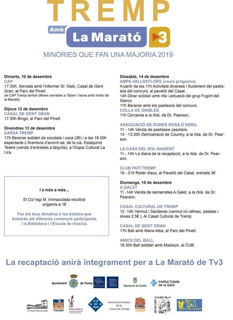 Tremp amb la Marató 2