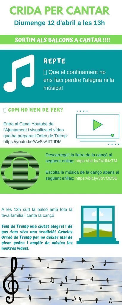 CRIDA PER CANTAR