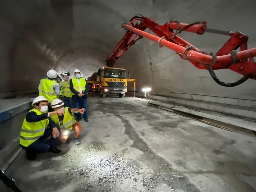 Túnel Tresponts interior