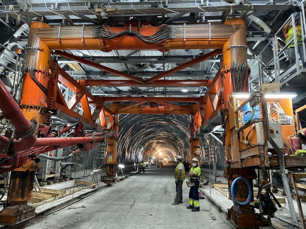 Túnel Tresponts interior bis