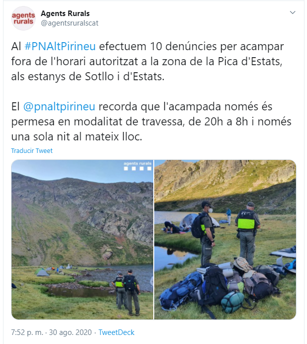 Agents Rurals Pica d'Estats tris