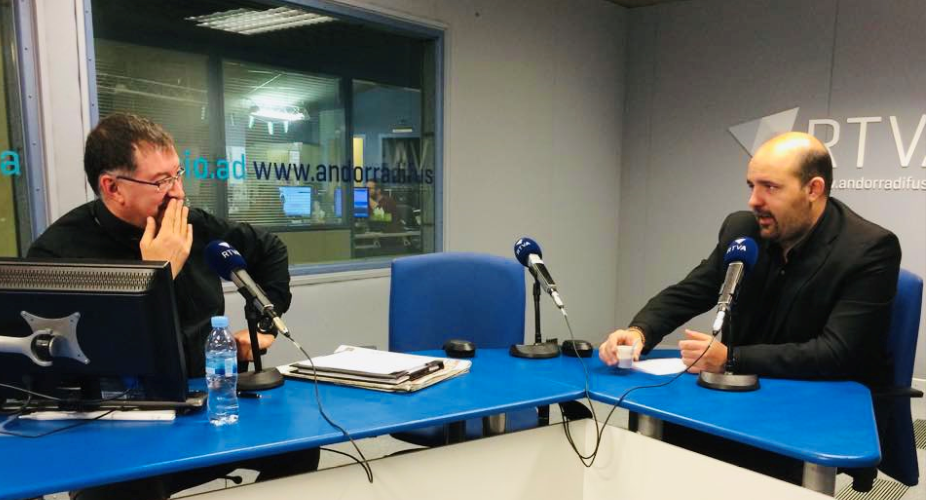 Àlex Lliteras amb Gorka Aixàs