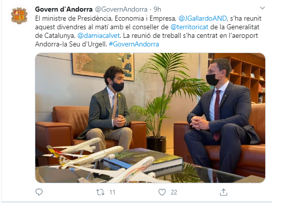 Reunió Calvet Gallardo aeroport de la Seu bis