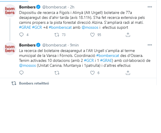 Recerca boletaire Fígols i Alinyà