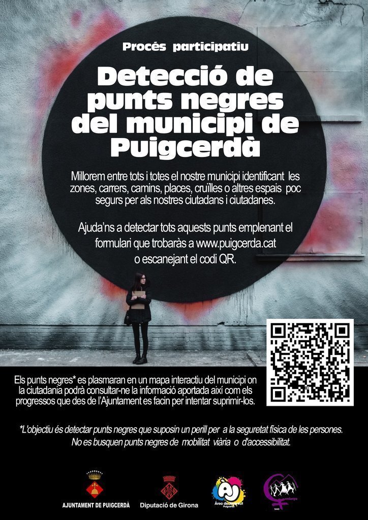 CARTELL participatiu punts negres