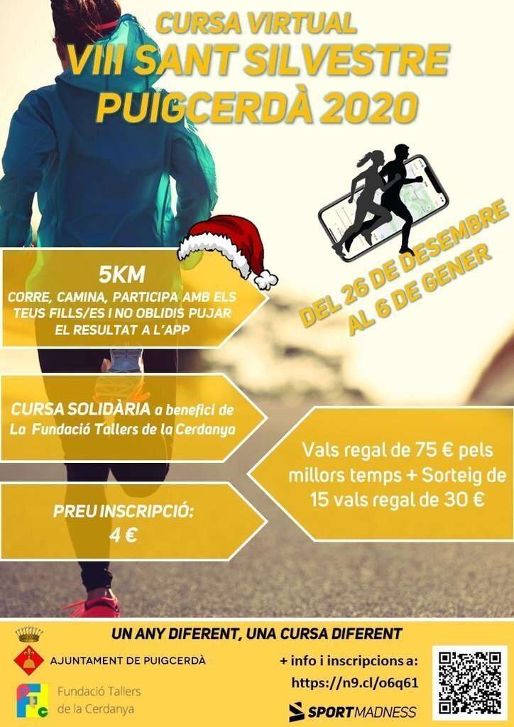Cartell sant silvestre 2020