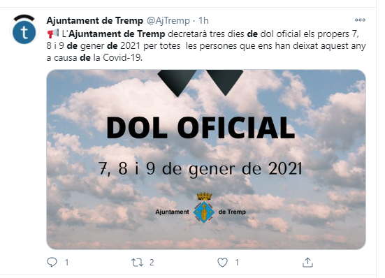 Tremp dol oficial twitter