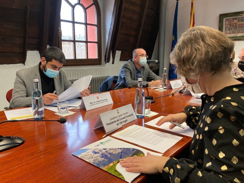 Conseller Chakir Eñ Homrani a la Seu d'Urgell 3