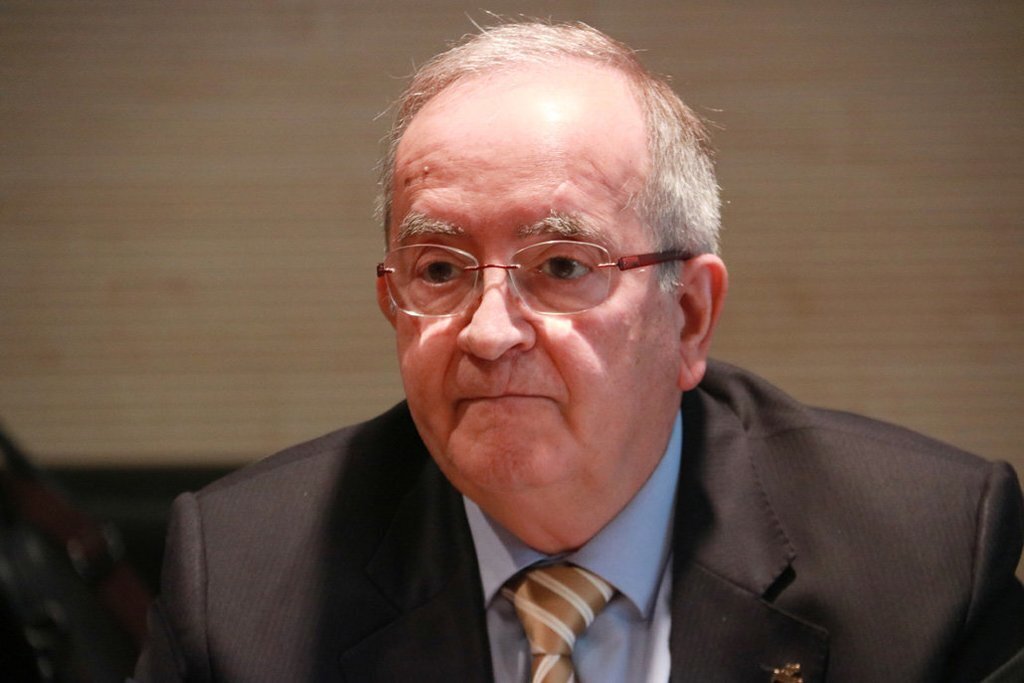 Pla mitj√† del president de Pimec, Josep Gonz√°lez, a l'acord de la signatura sobre representativitat empresarial al Departament de Treball, Afers Socials i Fam√≠lies. 15 de mar√ß de 2019 (HORITZONTAL)