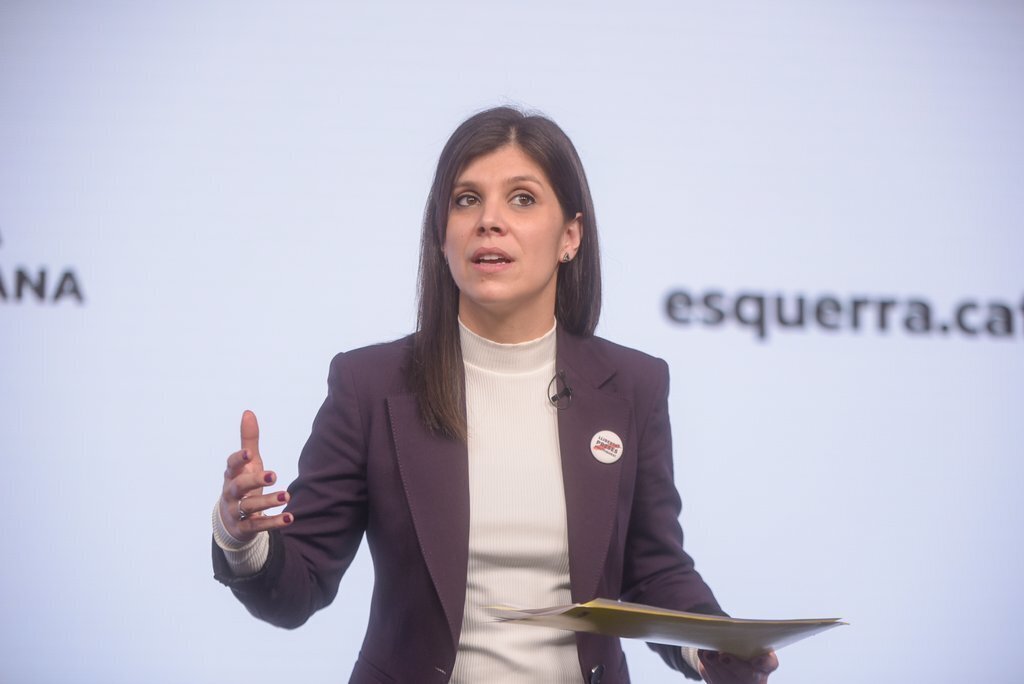 Pla mig de la secretaria general adjunta d'ERC, Marta Vilalta. Imatge cedida el 26 de gener del 2021 (Horitzontal)
