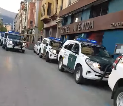 Guàrdia Civil a la Seu Cimera Iberoamericana Andorra