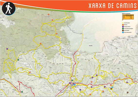 Xarxa de Camins Senyalitzada de la Zona Nord