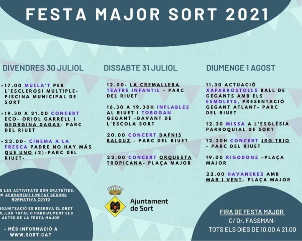 Festa Major de Sort 2021