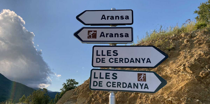 Senyalització Lles de Cerdanya i Aransa