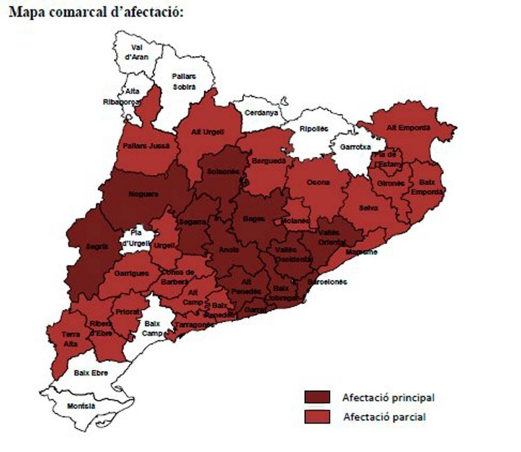 Risc d'incendi mapa