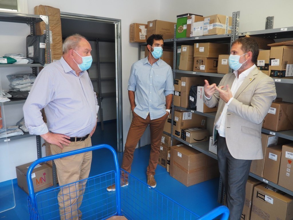 Ricard Pérez Grapats visita
