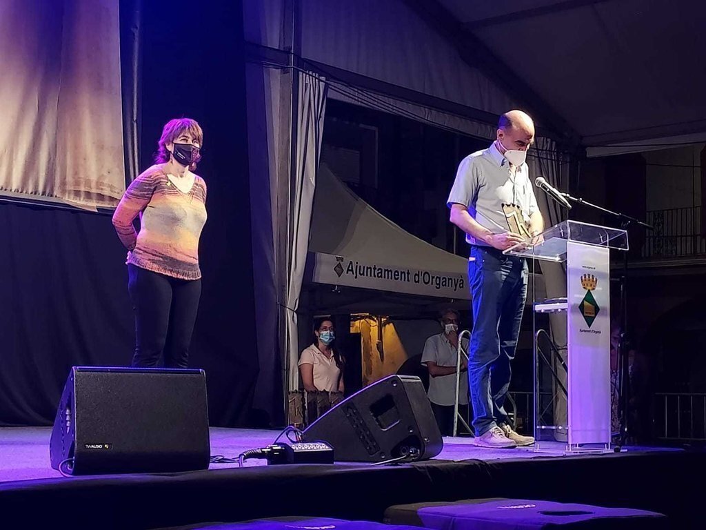 Isidre Domenjó premi periodisme Òmnium Cultural