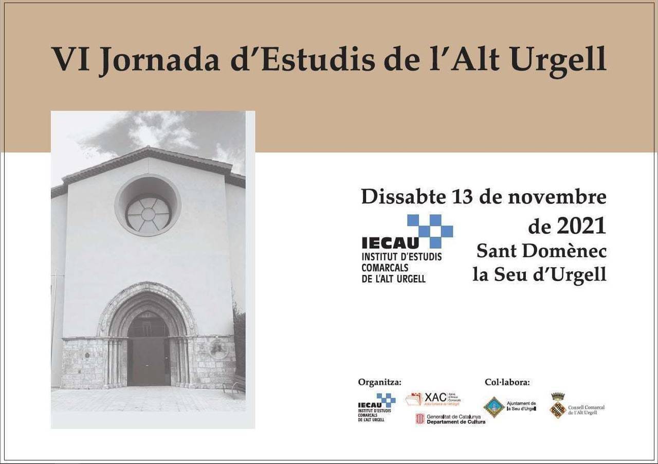 VI Jornada Estudis Alt Urgell
