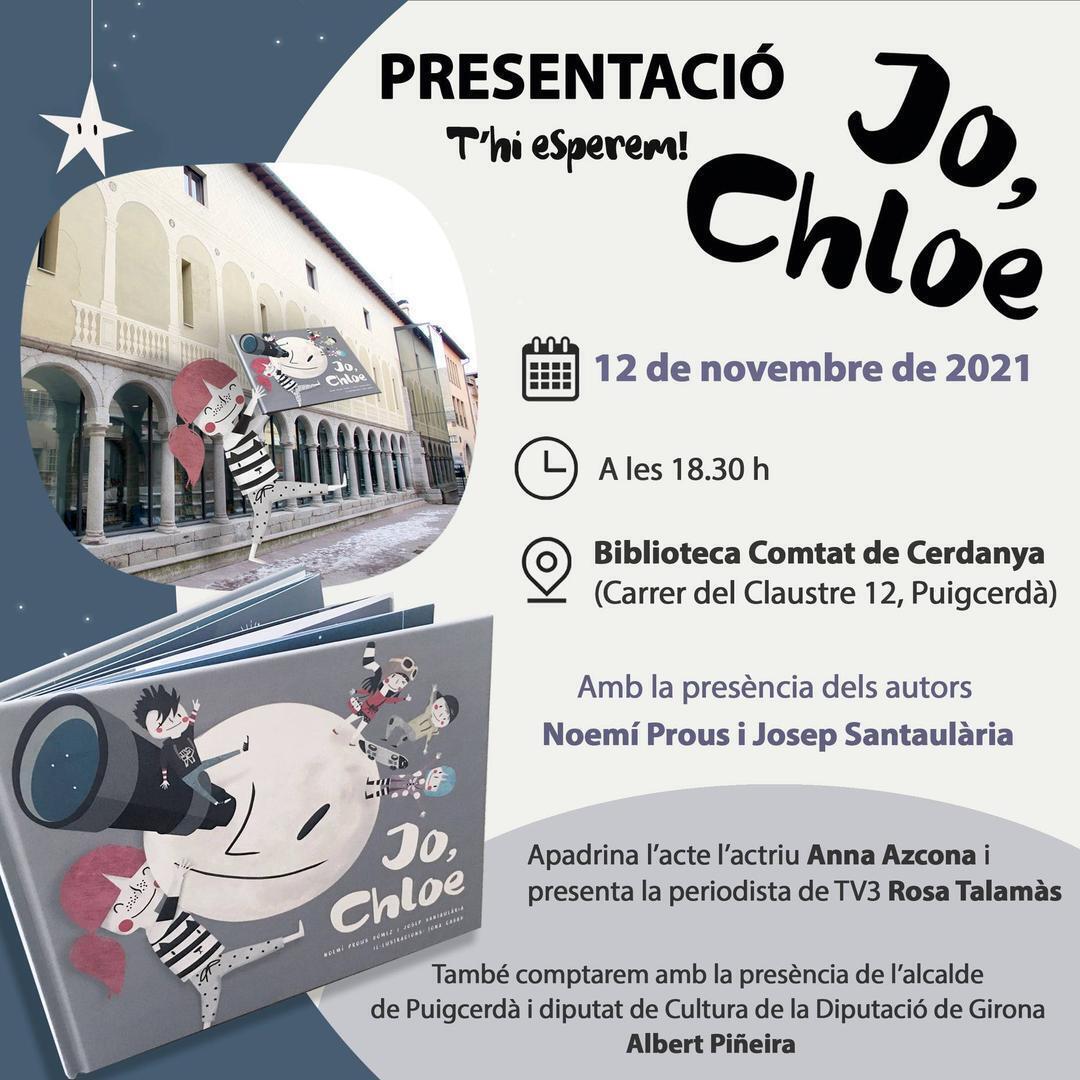 Presentació del llibre Jo, Chloe 2