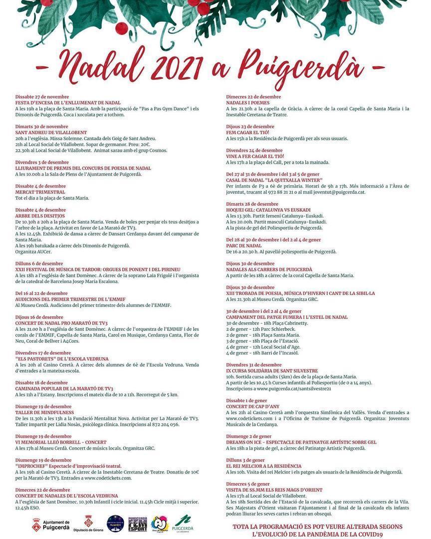 Nadal 2021 Puigcerdà