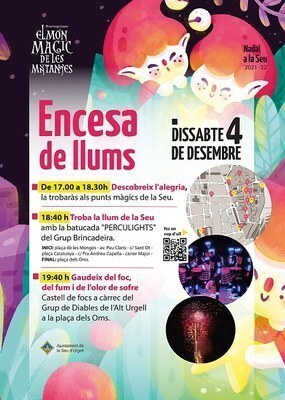 Encesa de llums Nadal la Seu