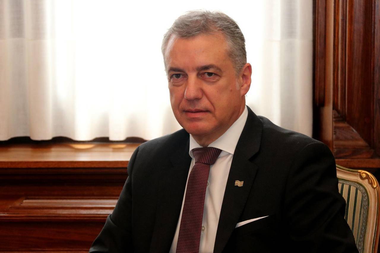 Pla curt del lehendakari Íñigo Urkullu. Imatge del 4 de juny del 2019 (horitzontal)