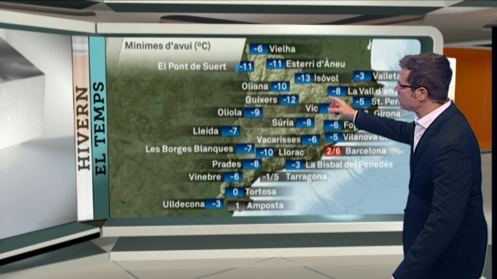 El temps 15 gener 2022