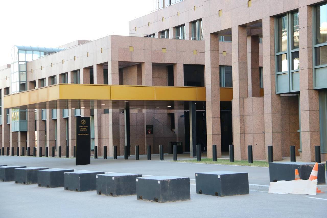 El Tribunal de Justícia de la UE (TJUE) a Luxemburg, l'1 de juliol de 2019 (Horitzontal)