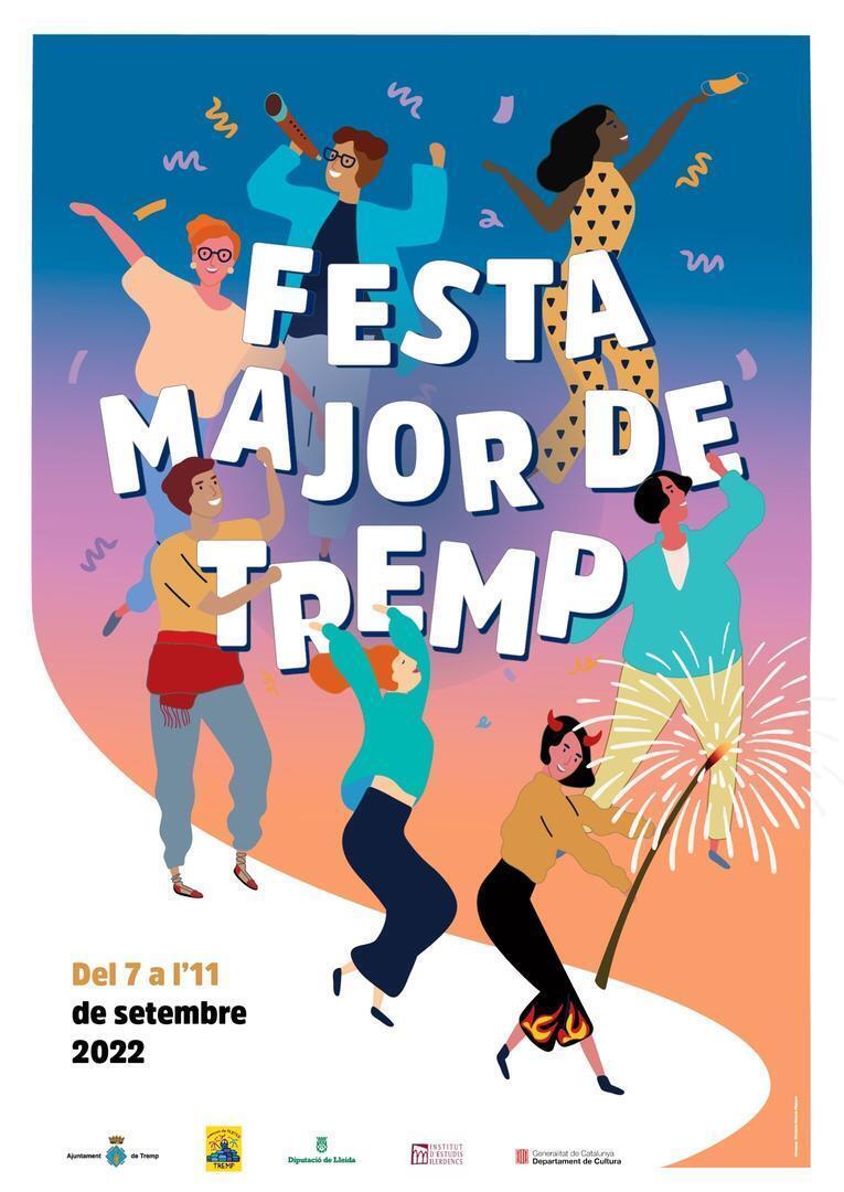 Cartell Festa Major Tremp 2022