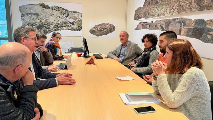 Joan Talarn amb alcaldies del Pallars Sobirà 1