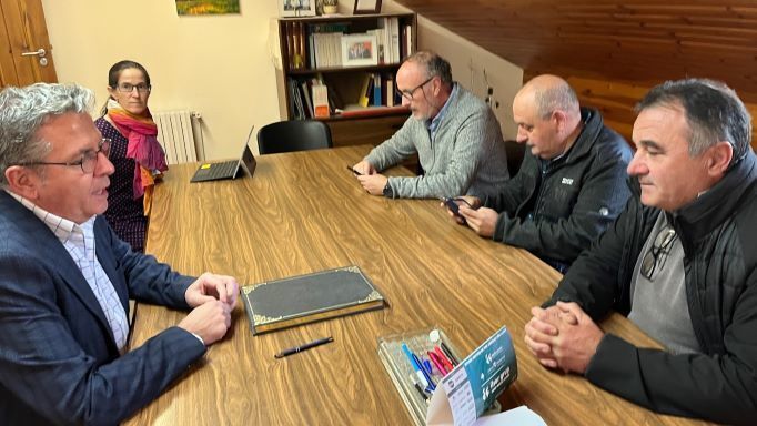 Joan Talarn amb alcaldies del Pallars Sobirà 2