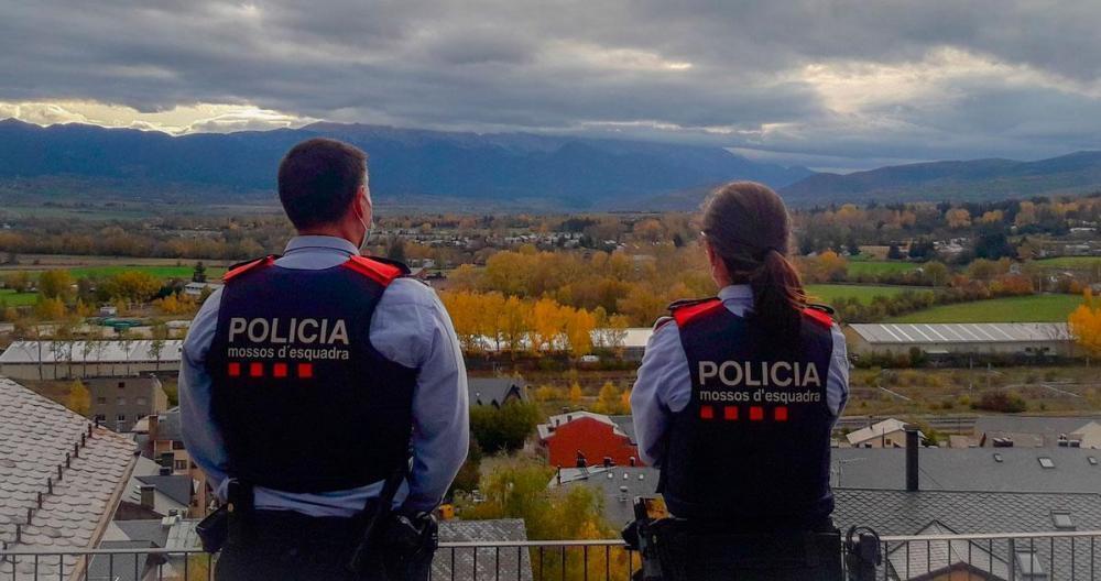 Mossos a Puigcerdà