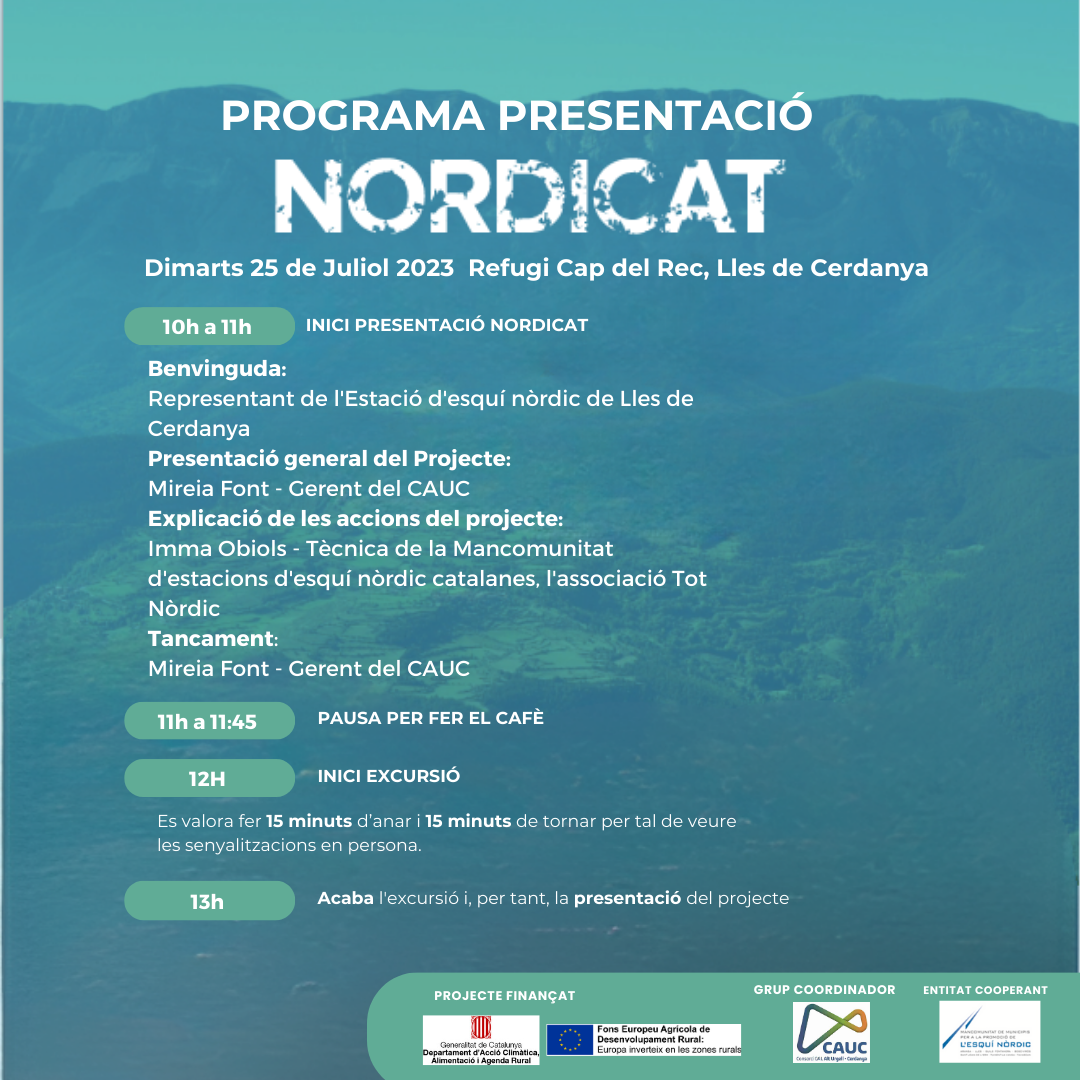 Cartell Programació- format xarxes socials