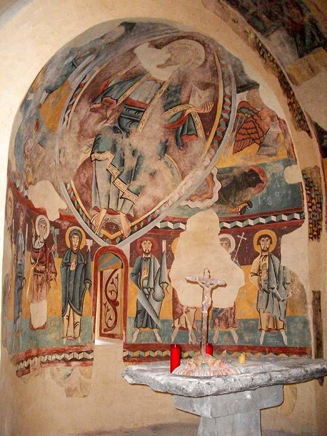 Santa Maria de Ginestarre Pintures murals