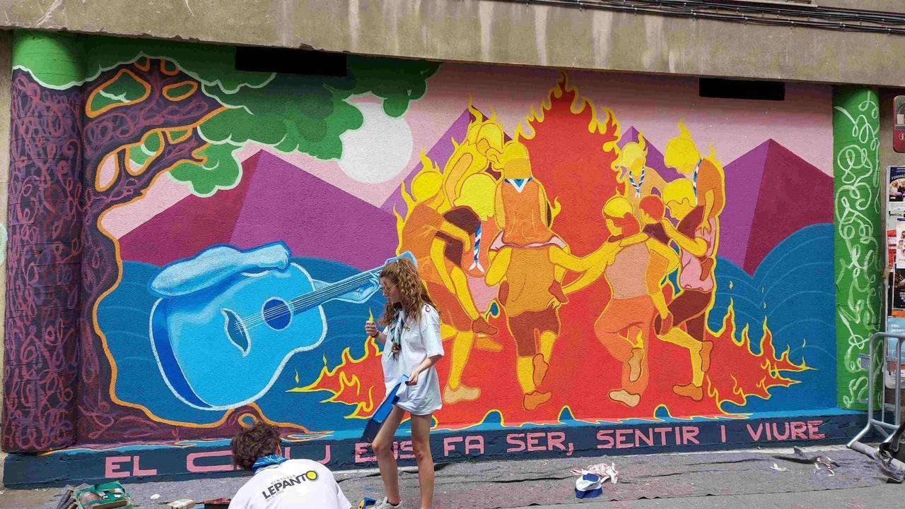 CAU mural 2