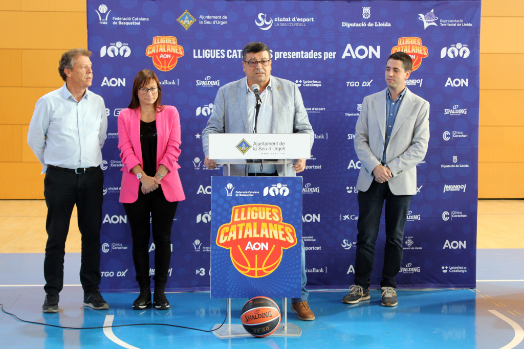 Lliga catalana bàsquet presentació 2