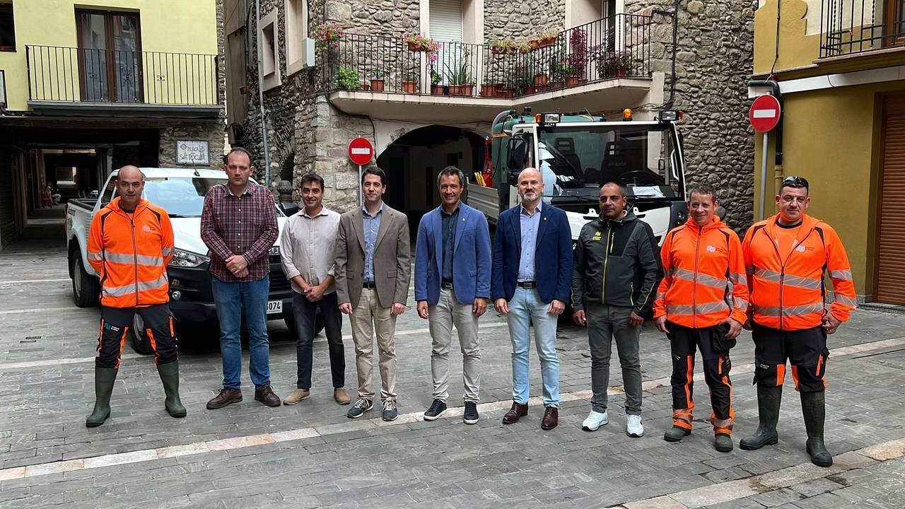Neteja carrers la Seu maquinària Andorra 3