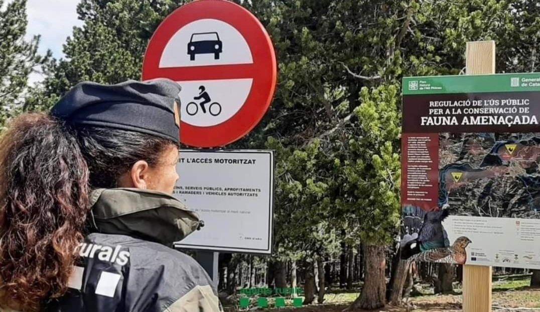 Regulació accés espais protecció fauna