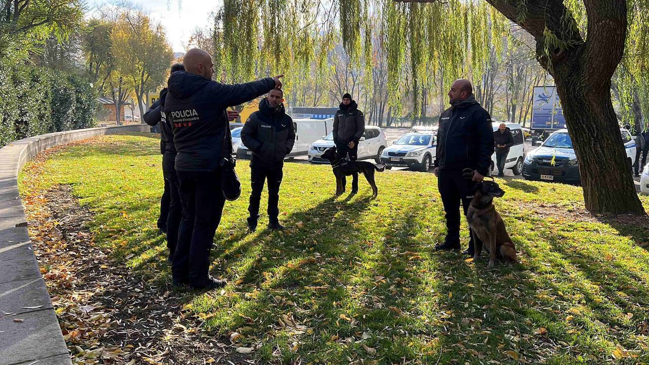 Unitats canines Mossos policia d'Andorra 1