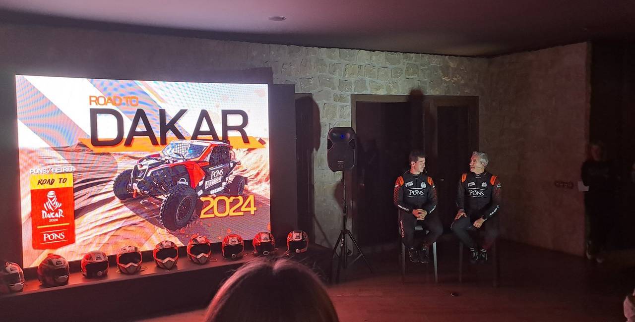 Pons Betriu Dakar 2024 presentació