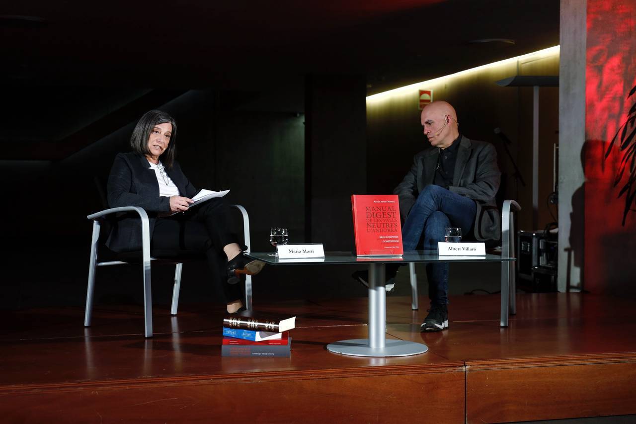 Maria Martí amb Albert Villaró