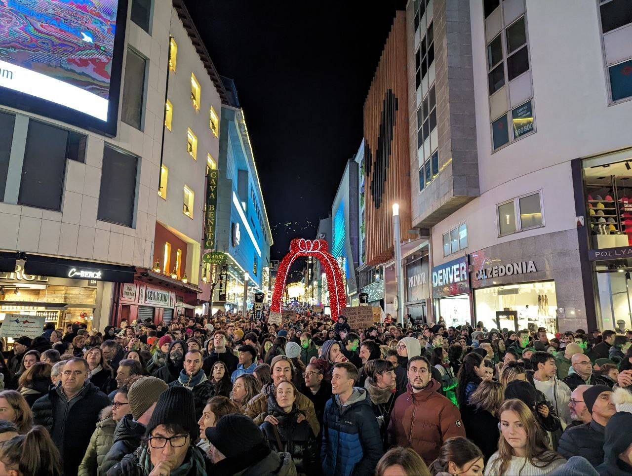 Habitatge Manifestació Andorra 2