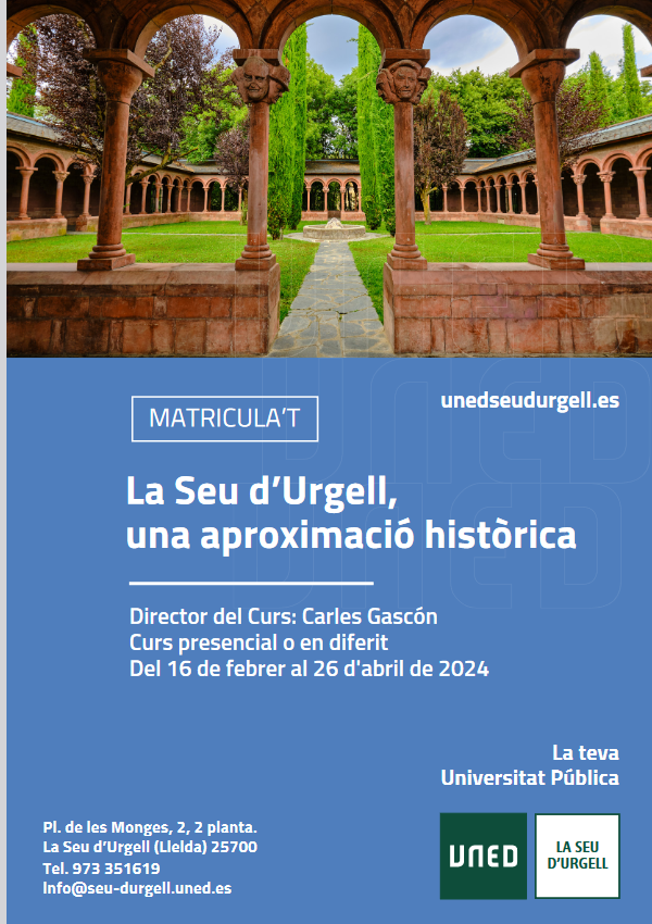 curs UNED història de la Seu