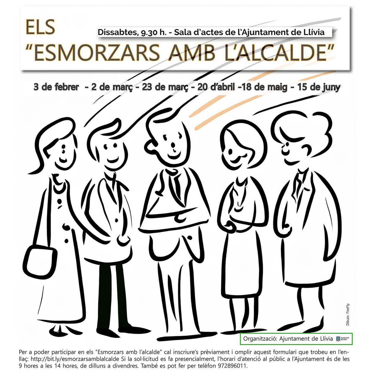 Llívia esmorzars amb l'alcalde