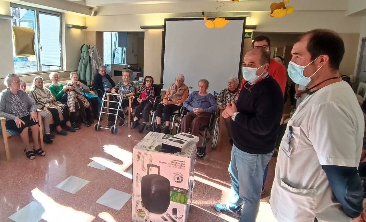 Usatgèrs dera Residéncia Geriatrica San Antòni de Vielha
