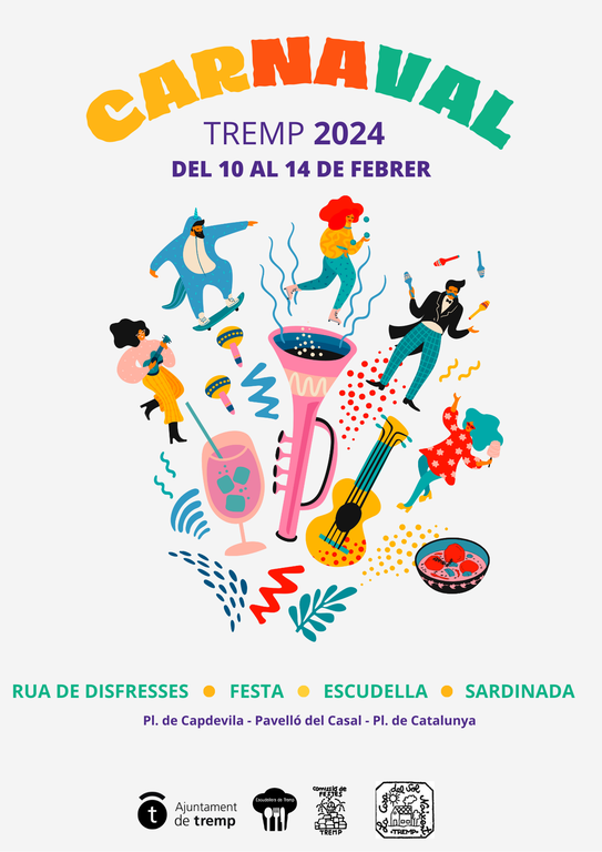 Carnaval Tremp 2024 cartell